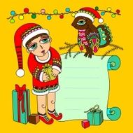 christmas card N39