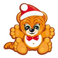 Santa Tiger