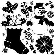 Christmas Design Elements N13