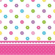 flowers pattern border