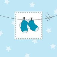 Baby boy card N9