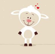 Little sheep in love N4