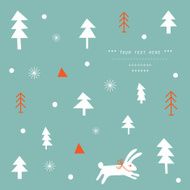 Winter christmas background N9