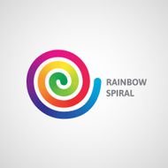 rainbow spiral logo
