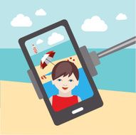 Kids selfie photo Mobile picture Selfie set