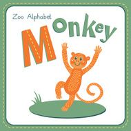 Letter M - Monkey N2