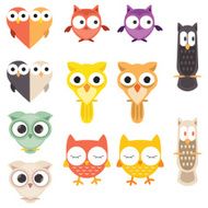 Cute Owl Collection Scrapbook