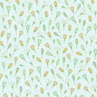 Romantic delicate floral seamless texture