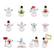 Snowmen Icons