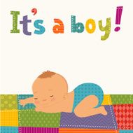 It&#039;s a boy card