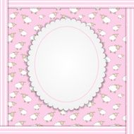 Abstract lamb background vector illustration N4