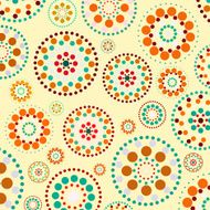 abstract colorful polka dots pattern background N6