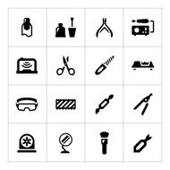 Set icons of manicure N2