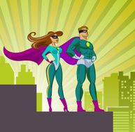 Super Heroes - Male and Female N2