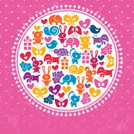 Baby pink background