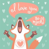 Cute fox confesses his love N2