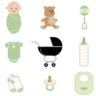 Baby Elements Icon Set