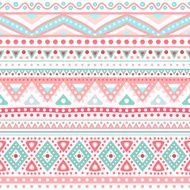 Tribal ethnic seamless stripe pattern