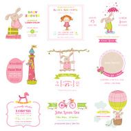 Set of Baby Shower and Arrival Cards N6