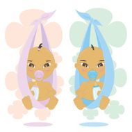 Coming soon Japanese twin baby