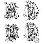 Initials with Angels N3