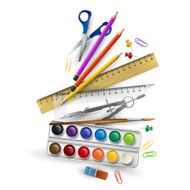 School supplies Vector illustration N8