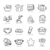 Baby icon set N24