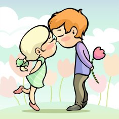 Young loving couple