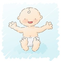 scribbles happy baby