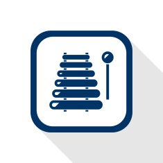 xylophone flat icon