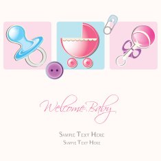 invitation baby card