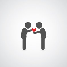 give my heart symbol