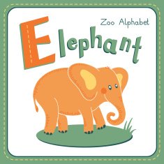 Letter E - Elephant N2