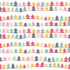 Christmas trees pattern