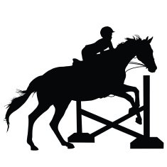 Horse Jumping Silhouette