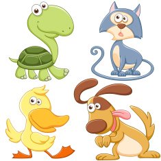 cute animal collection N18
