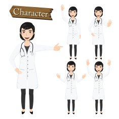 Doctor character set vector N11