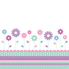flowery meadow greeting card N2