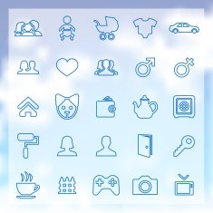 25 family icons