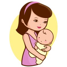 Mother Holding Baby N3
