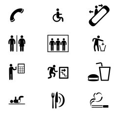 Information Sign Icon Set