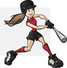 Softball Batter N4 free image download