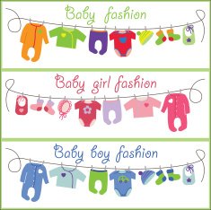 Cute cartoon baby set Baby fashion