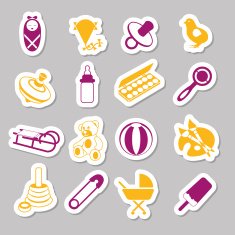 Baby stickers N5