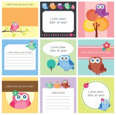 owlfully memo set