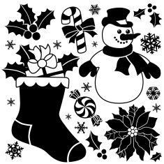 Christmas Design Elements N13