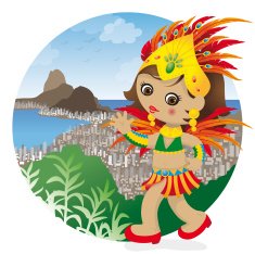 Brazil Carnival girl