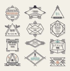 Hipster style illustration N6