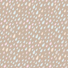 Drops Seamless pattern Vector background Neutral light N2