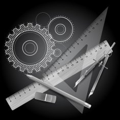 Drawing tools Vector illustration N3